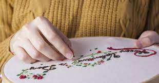 Broderie simple