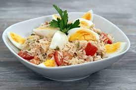 Salade duo riz et thon