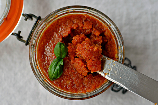 Pesto rosso tomates séchées