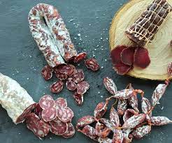 Saucisson Pyrénées Pur Porc au Piment d'Espelette 0.250g