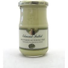 Moutarde Poivre vert 190g