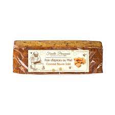 Pain d'épice beurre salé, aux fruits secs 300g