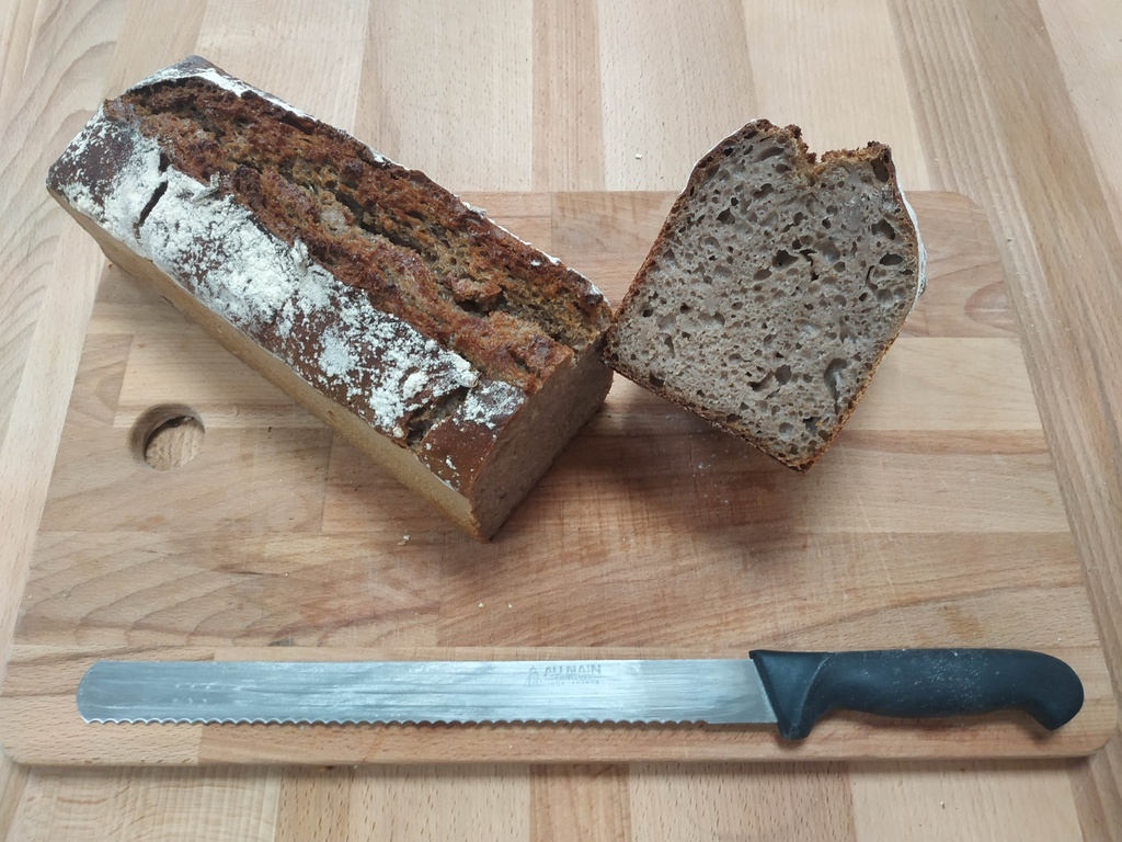 Le Castagno Pain de blé demi-complet à la chataigne 500g