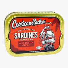 Sardines Nepita Corse Corsican Brothers