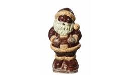 Père-Noël en chocolat noir garni - 160g