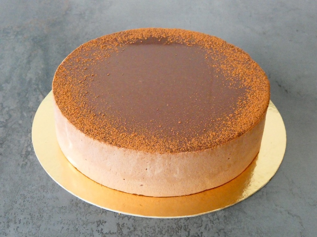 Le Royal (chocolat noir/praliné) Dacquoise Noisette, Croustillant Praliné, Mousse Chocolat Noir jeudi 31/10
