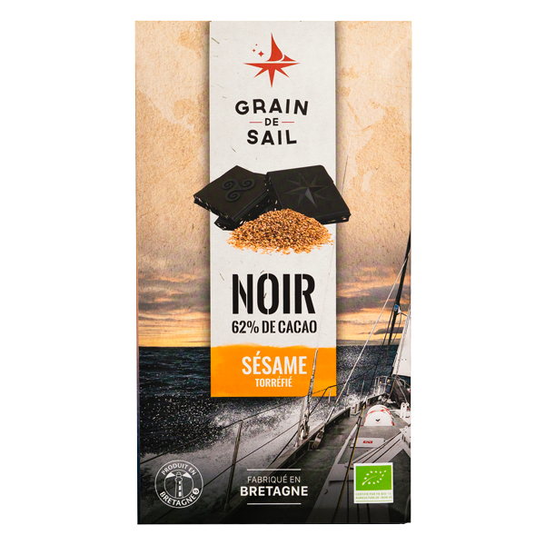 Chocolat tablette noir 85% bio 100g