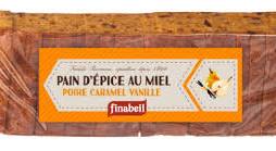 Pain d'épice poire caramel vanille 300g