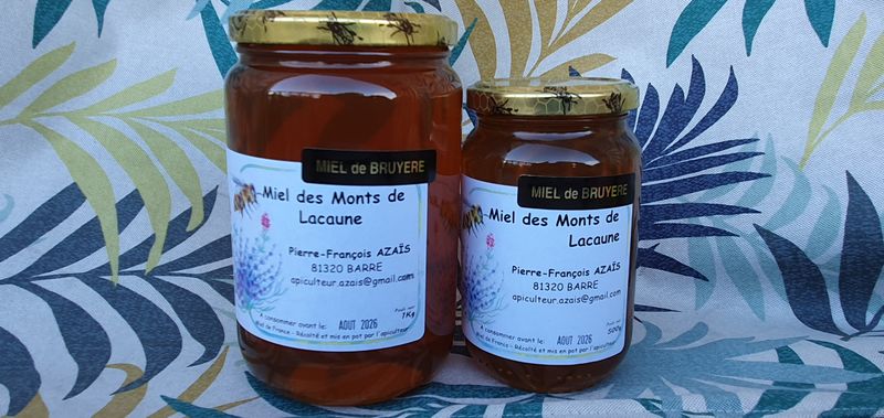 Miel de bruyère 1kg