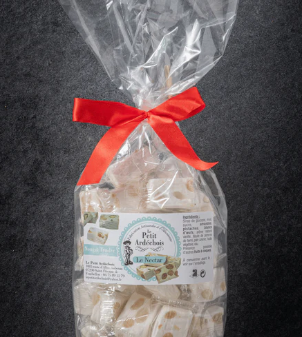 Sachet de Nougat assortis tendre à l'ancienne 200g