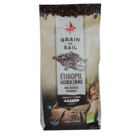 Café Ethiopie Moka Limu en grains - 500g - BIO - F