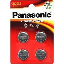 Pile bouton Panasonic CR2032 l'unité