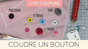 Pose de bouton (bouton non fourni)