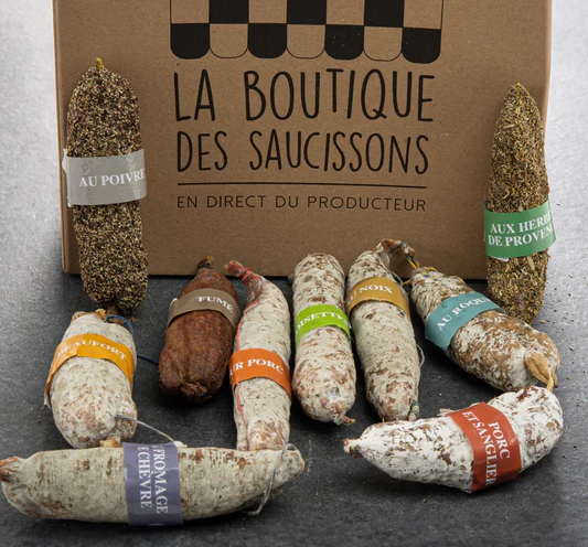 Saucisson et terrine Ardèche