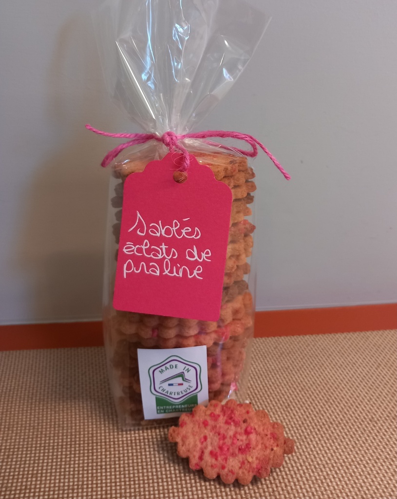 Sablés éclats de praline • Sachet 150gr