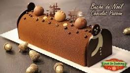 La buche traditionnelle chocolat la part