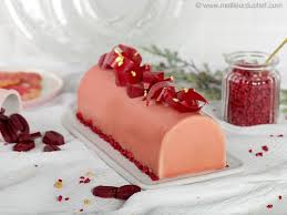La buche glacée framboisine (vanille, framboise) 4 personnes