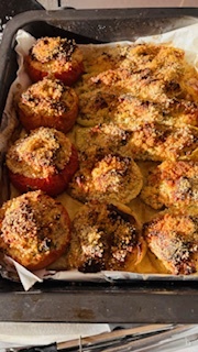 Les petits légumes farcis tomates, oignons, courgette (la pièce).
