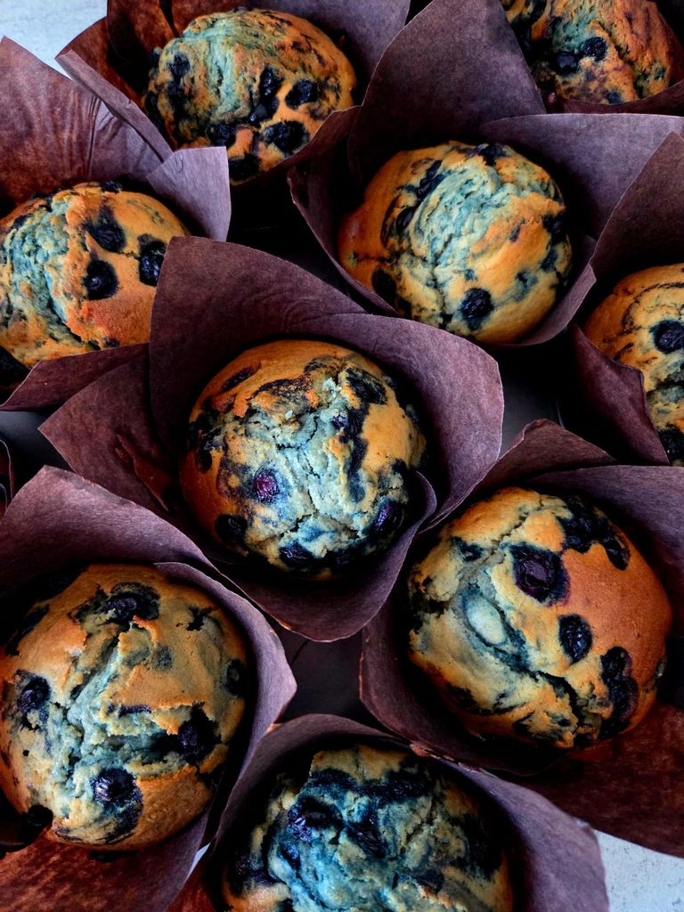 Muffins framboises