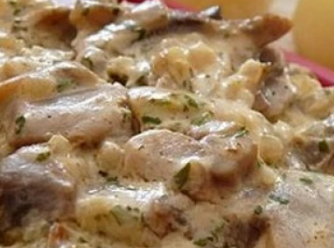 Papillotes d'églefin aux champignons