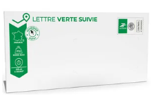 Enveloppe verte suivie 20g