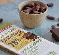 Mini-tablette chocolat noir Haïti 72% BIO 30g