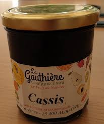 Confiture Cassis