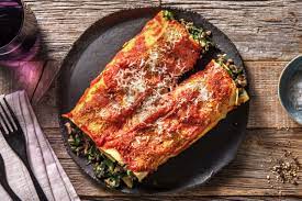 Cannelloni légers epinards & ricotta