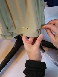 Ourlet robe simple