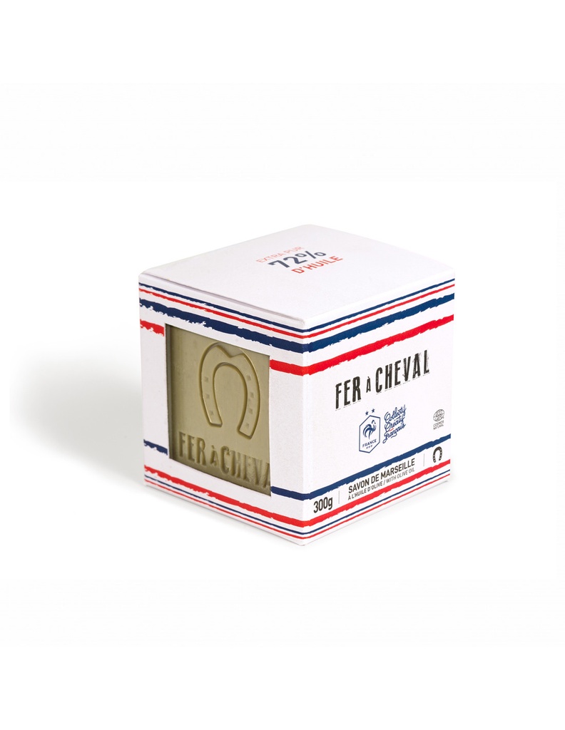 Savon de Marseille 300g 72% huile d'olive