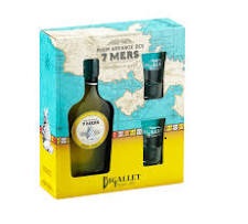 ​Coffret rhum ananas + 2 verres 16,50€