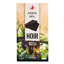 Tablette chocolat noir Bio Grain de Sail