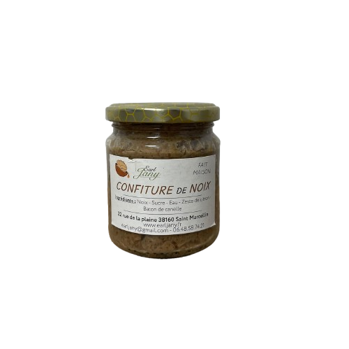 Confiture de noix pot de 250g