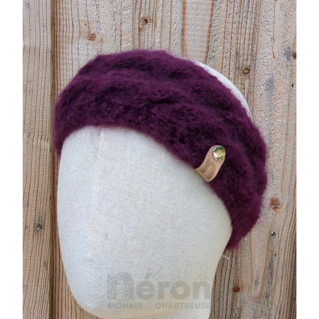 Bandeau Clémencières tricoté à la main