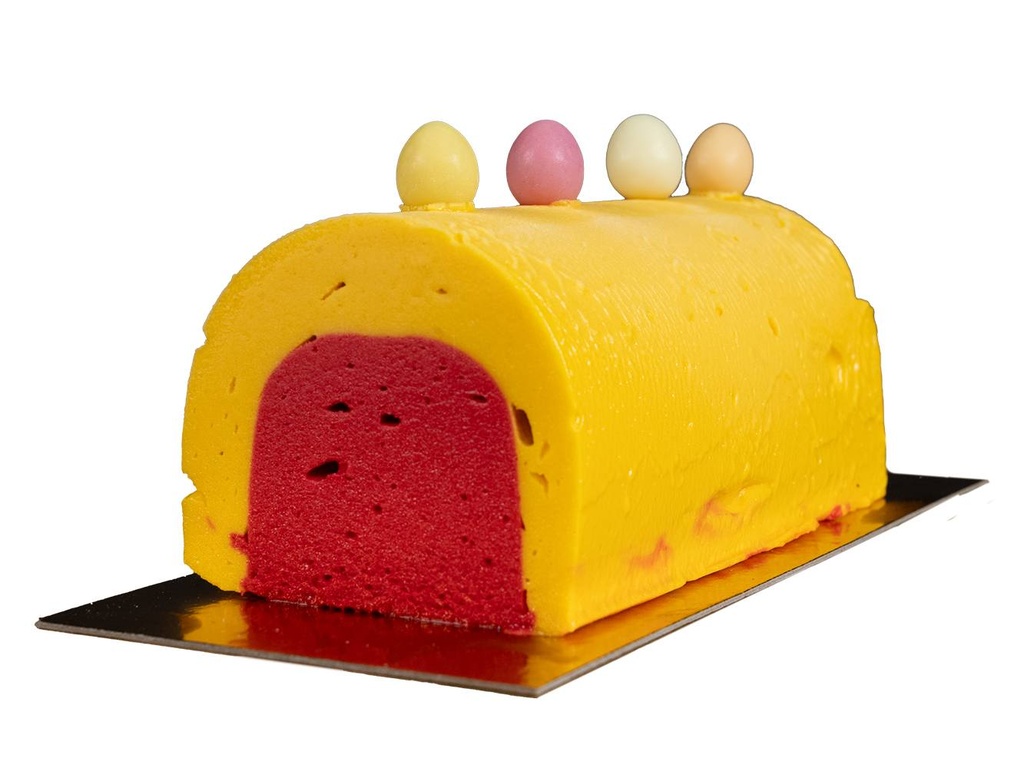 Buche 6/8 personnes mangue /framboise
