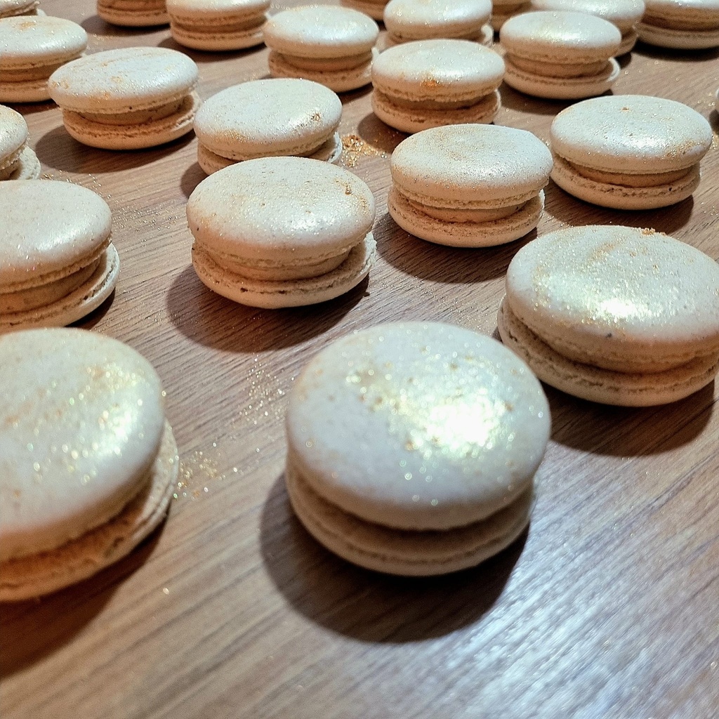 Macaron au foie gras pièce