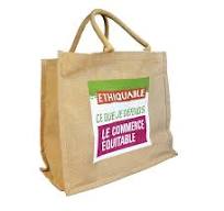 Sac cabas en toile de jute