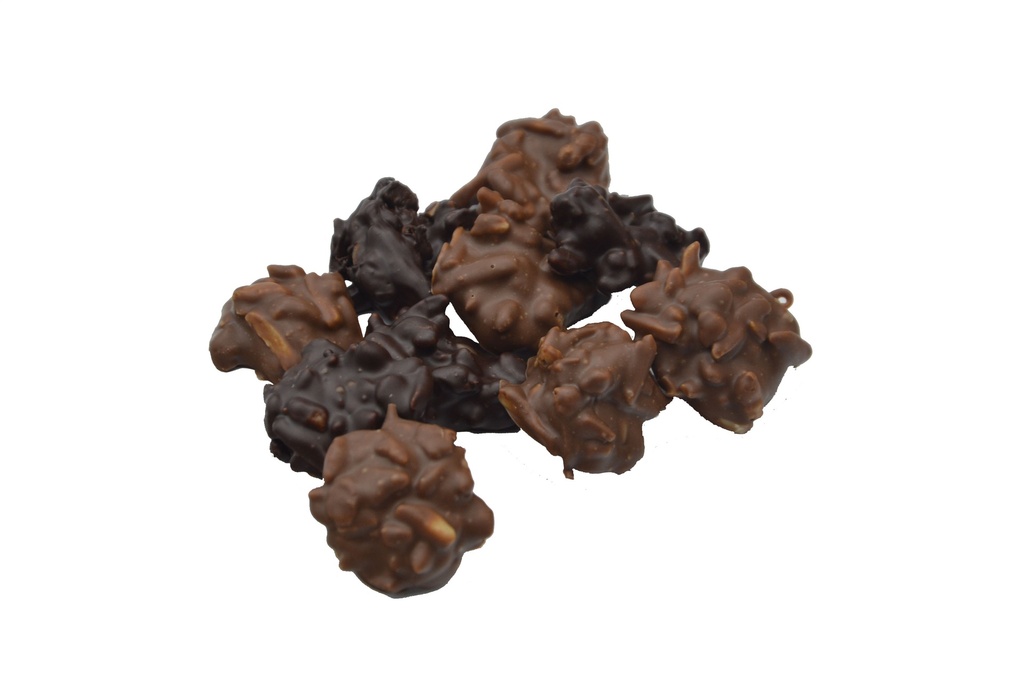 Rochers Amandes Lait & Noir 150 g