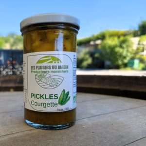 Pickles de courgettes 230g