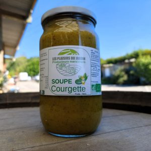 Soupe de courgettes et basilic 780g