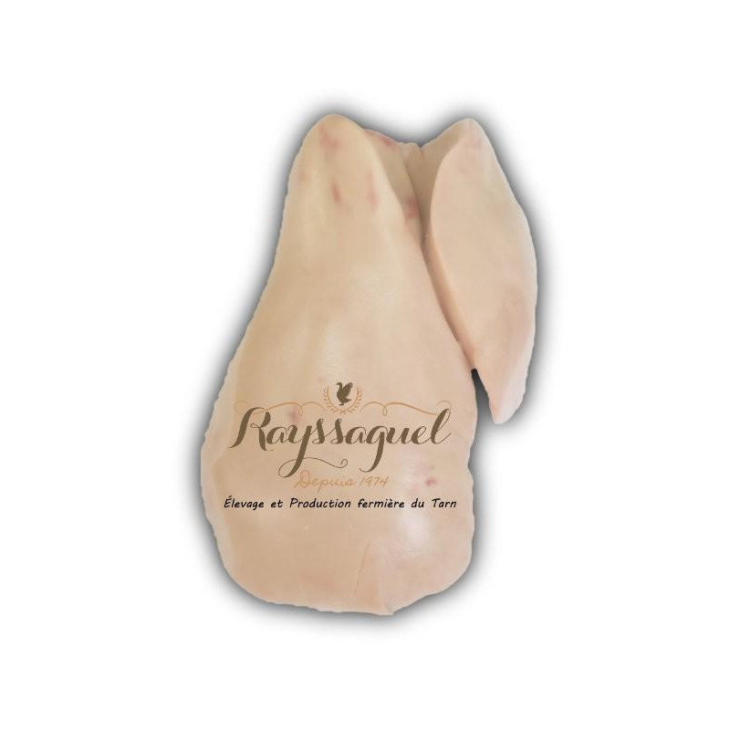 Foie gras frais cru extra de canard dénervé - 520 g